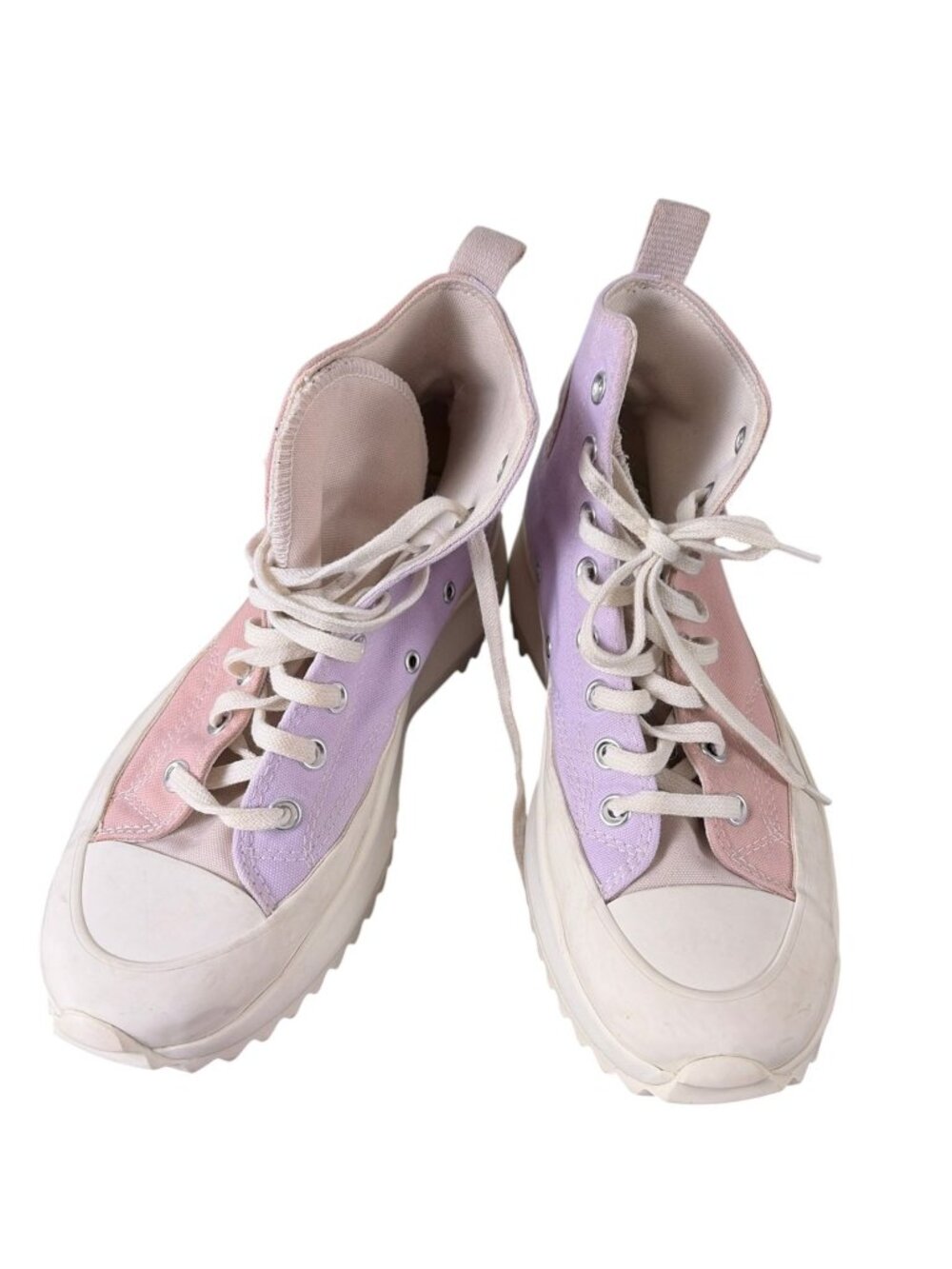 Converse Run Star Hike Platform Tri-Panel High Color Block Pale Amethyst SZ 10